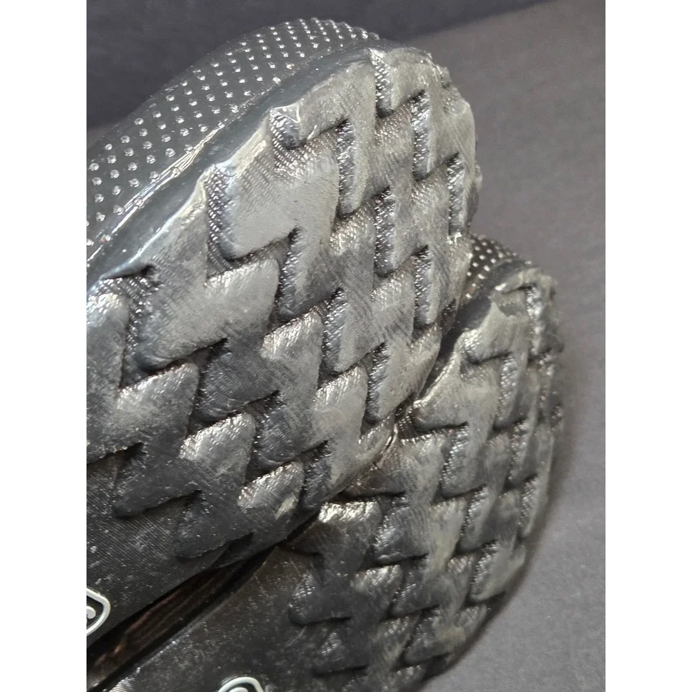Crocs RainFloe Tall Rain Boots Black Glossy‎ Waterproof Rubber Womens 7 202198